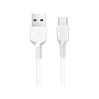 Кабель HOCO X20 USB (m)-Type-C (m) 2м 2.0A ПВХ белый (1/30/300)