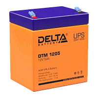 Аккумулятор свинцово-кислотный Delta DTM 1205 12V 5Ah (1/10) 