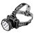 Фонарь налобный Ultraflash LED5362 0.9W 7LED от батареек 2 режима черный (1/5/100)