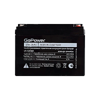 Аккумулятор свинцово-кислотный GoPower LA-12260 12V 26Ah клеммы под болт M5