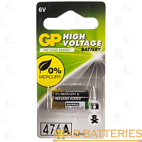 Батарейка GP 4LR44/476/28A BL1 Alkaline 6V (1/10/600) R