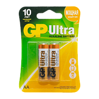 Батарейка GP Ультра/ULTRA LR6 AA BL2 Alkaline 1.5V (2/20/80) 