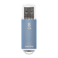 Флеш-накопитель Smartbuy V-Cut 8GB USB2.0 пластик синий