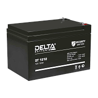 Аккумулятор свинцово-кислотный Delta DT 1212 12V 12Ah (1/4) 