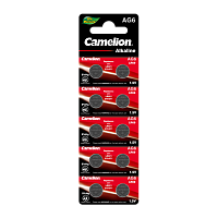 Батарейка Camelion G6/LR920/LR69/371A/171 BL10 Alkaline 1.5V (10/100/3600)