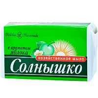 Мыло Невская Косметика Хозяйственное Солнышко яблоко 140г (1/48)