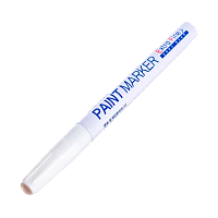 Маркер промышленный MunHwa PAINT MARKER Extra Fine EFPM-05 1.0мм нитрокраска белый (1/12/576)