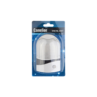 Ночник Camelion NL-249 "Ночник с фотосенсором" 220V в розетку белый (1/96)