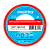 Изолента Smartbuy ПВХ 19мм*20м красный (1/10)