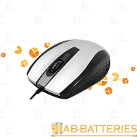 Мышь проводная Defender MM-140 Optimum классическая USB серый (1/20/100) 