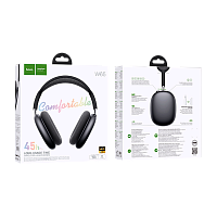 Наушники полноразмерные HOCO W65 bluetooth 5.4 с микр. серый (1/40)