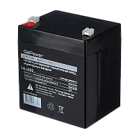 Аккумулятор свинцово-кислотный GoPower LA-1250 12V 5Ah клеммы T2/ F2 (1/10)