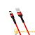 Кабель Borofone BX34 USB (m)-Type-C (m) 1.0м 3.0A нейлон красный (1/360)
