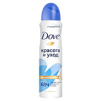 Дезодорант женский Dove Красота и уход спрей 150мл (1/6) 