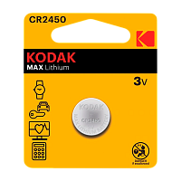 Батарейка Kodak MAX CR2450 BL1 Lithium 3V (1/60/240)