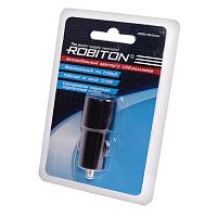 Зарядное устройство ROBITON USB2100/Auto 2100мА с USB входом (12-24V) BL1 (1/20/40)