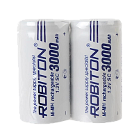 Аккумулятор ROBITON 3000MHSC-2 SR2, в упак 18 шт (2/18/216)