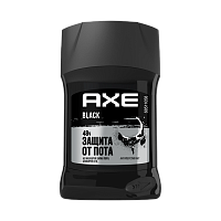 Дезодорант мужской AXE BLACK стик 50г (1/3/6)