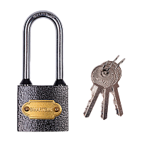 Замок Smartbuy навесной 32х30мм удлиненная дужка 3 ключа 