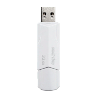 Флеш-накопитель Smartbuy Clue 32GB USB2.0 пластик белый