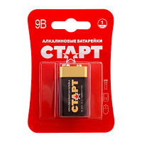 Батарейка Старт Крона 6LR61 BL1 Alkaline 9V (1/10/200)