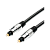 Кабель Atcom Toslink (m)-Toslink (m) 5.0м силикон черный (1/50)