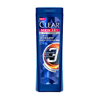 Шампунь Clear Объем и Сила Men 400мл 3 в 1 (1/12)