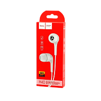 Наушники внутриканальные HOCO M40 с микр. белый (1/21/210)