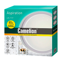 Светильник настенно-потолочный Camelion LBS-7737 80W 230V LED 3 ур.ярк.+3цв. 500мм пульт (1/10)
