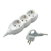 Удлинитель Старт S 3р.С/З 10A 1.5м 2x0.75мм² IP20 белый (1/20)