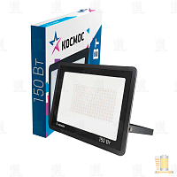 #Прожектор светодиодный Космос 150W 230V IP65 6500К холодный черный (1/8)