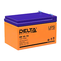 Аккумулятор свинцово-кислотный Delta HR 12-15 12V 15Ah