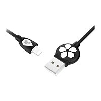 Кабель HOCO JP15 Sakura USB (m)-Lightning (m) 1.2м 2.4A TPE черный