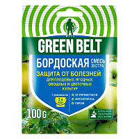 Средство GREEN BELT Бордоская смесь от болезней растений 100г (1/50)