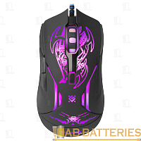 Мышь проводная Defender GM-250L Bionic игровая USB черный (1/40)