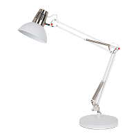 Светильник настольный Camelion KD-431A 40W 230V E27 на основании белый