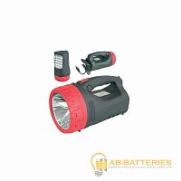 Фонарь туристический Navigator NPT-SP16 5W 25+1LED от аккумулятора 3 режима серый розовый