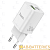 Сетевое З/У HOCO N13 1USB/Type-C 30W QC3.0 белый (1/12/120)