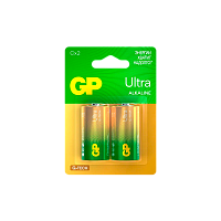 Батарейка GP ULTRA G-Tech LR14 C BL2 Alkaline 1.5V (2/20/160)