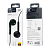 Наушники вставные GFPower A01 с микр. черный