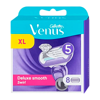 Сменные кассеты Gillette "VENUS Swirl" 5 лезвий 8шт. (цена за 1 шт) RUS (8/80) 
