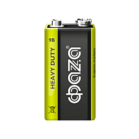 Батарейка Фаzа Крона 6F22 Shrink 1 Heavy Duty 1.5V (1/10/200)
