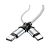 Кабель HOCO X50 Type-C (m)-Type-C (m) 2.0м 5.0A нейлон серый (1/22/220)