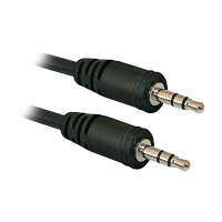 Кабель AUX Defender JACK01-05 Jack 3.5mm (m)-Jack 3.5mm (m) 1.5м силикон черный (1/20/400) 