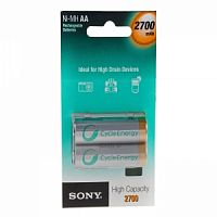 Аккумулятор бытовой Sony HR6 AA BL2 NI-MH 2700mAh (2/20/120/13440)  | Ab-Batteries | Элементы питания и аксессуары для сотовых оптом
