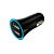 Автомобильное З/У HOCO UC204 2USB 2.4A черный (1/160)