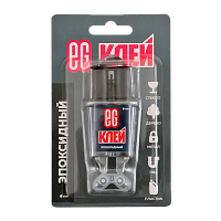 Клей Еврогарант/EG эпоксидный 3+3мл BL1 (1/20/240)