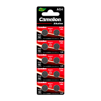 Батарейка Camelion G4/LR626/LR66/377A/177 BL10 Alkaline 1.5V (10/100/3600/151200)