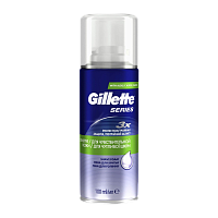 Пена для бритья Gillette SERIES Sensitive Skin (МИНИ) (1/6)