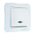 Выключатель Makel Light Lillium 1-клав.10A пластик белый 70021 (1/12)